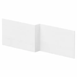 Hudson Reed Juno White Ash Square Shower Bath Front Panel - MPC2135
