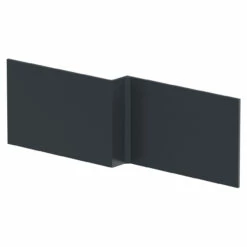 Hudson Reed Satin Anthracite 1700mm Square Bath Front Panel - NMP1435