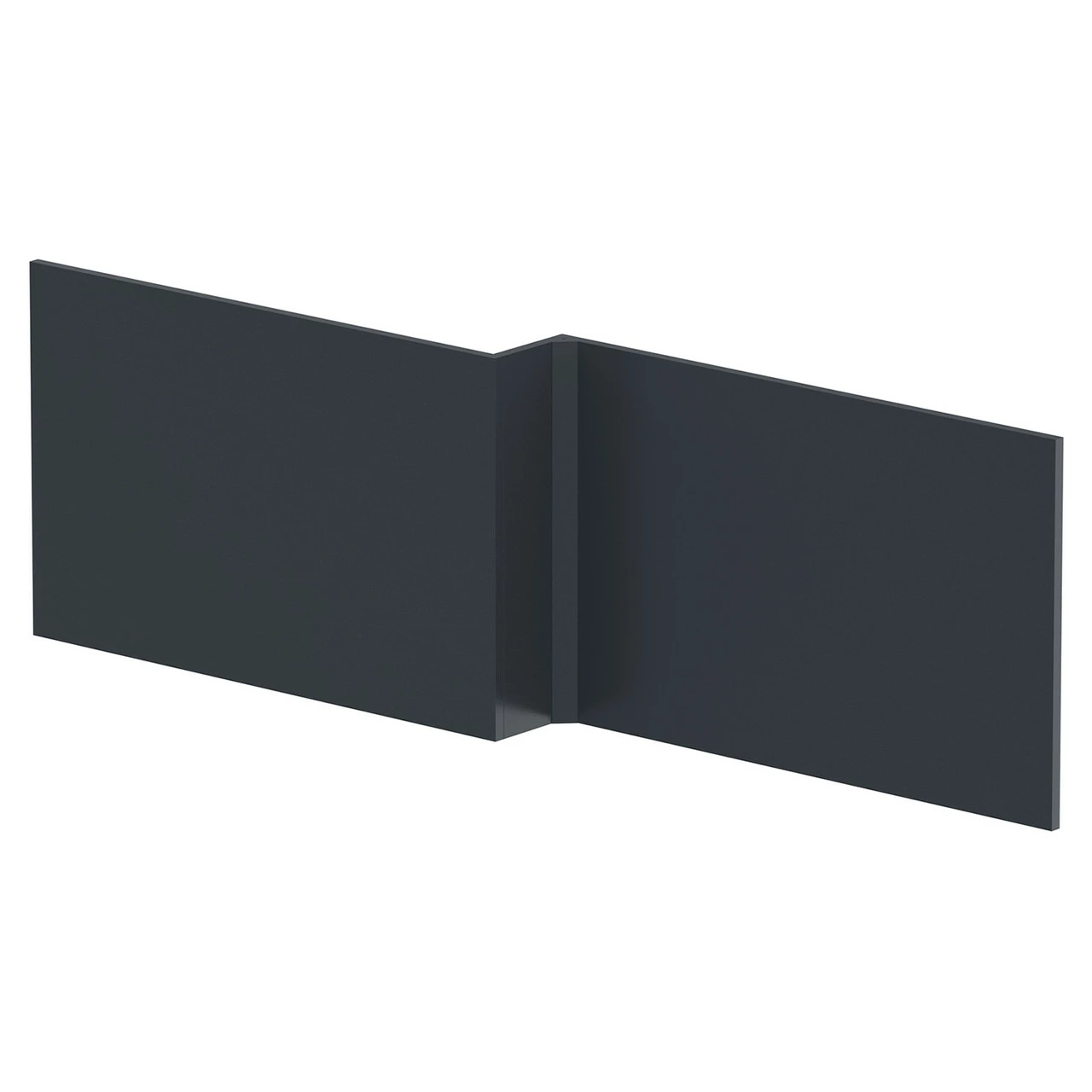 Hudson Reed Satin Anthracite 1700mm Square Bath Front Panel - NMP1435 3 Hudson Reed Satin Anthracite 1700mm Square Bath Front Panel - NMP1435