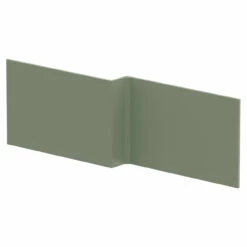Hudson Reed Satin Green 1700mm Square Bath Front Panel - NMP835