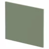 Hudson Reed Satin Green 700mm Square Bath End Panel - NMP831 -Wholesaledomestic Shop hudson reed satin green 700mm square bath end panel nmp831 main 39880.1664526372