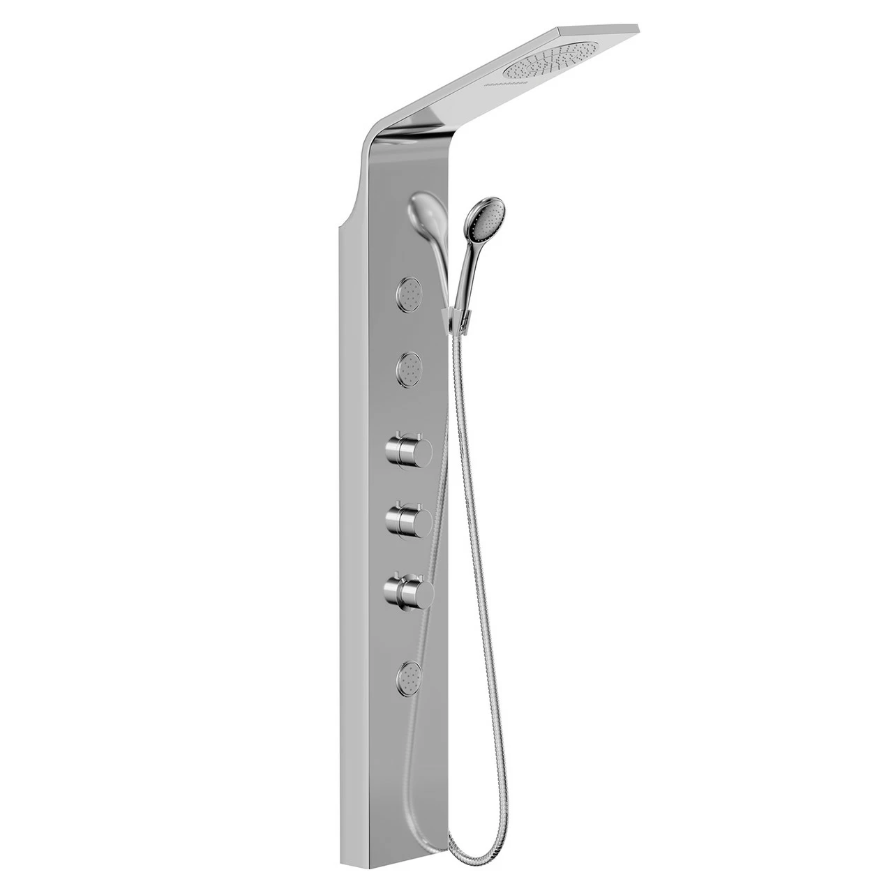 Hydra Polished Stainless Steel Thermostatic Shower Panel 5 Hydra Polished Stainless Steel Thermostatic Shower Panel - Image 3