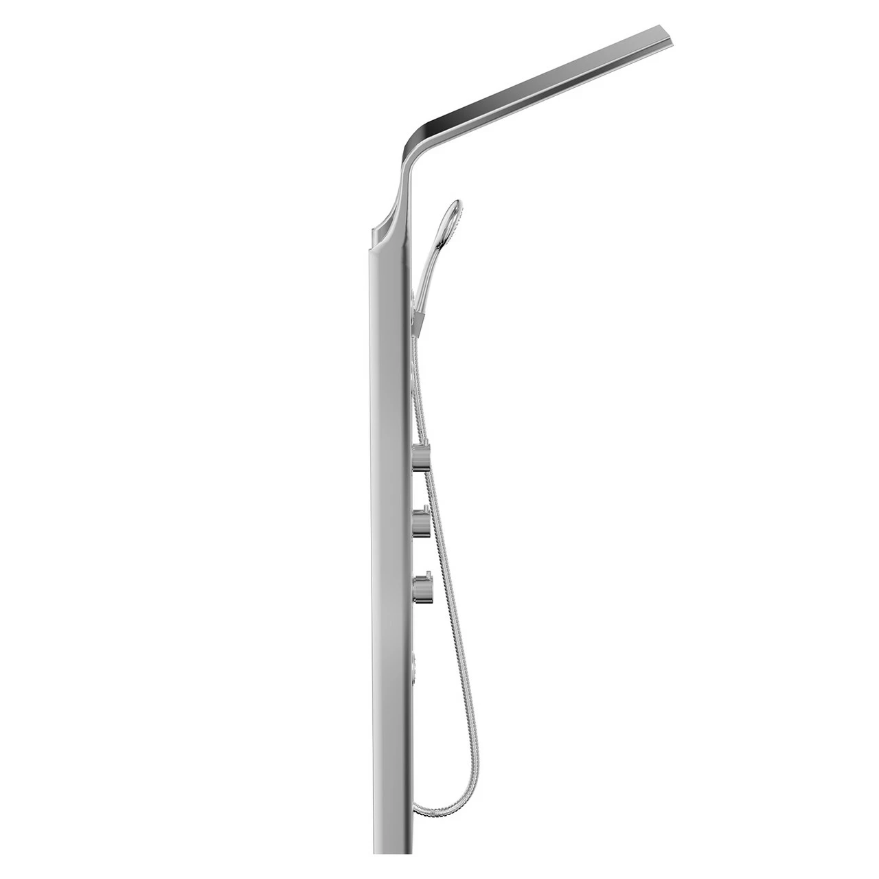 Hydra Polished Stainless Steel Thermostatic Shower Panel 6 Hydra Polished Stainless Steel Thermostatic Shower Panel - Image 4