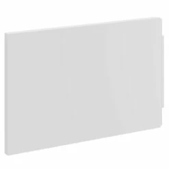White 800mm Acrylic End Bath Panel -Wholesaledomestic Shop ideal white 800mm acrylic end bath panel left 96854.1658746757