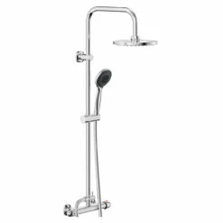 Kappa Thermostatic Rigid Riser And Handset Shower System 10 Kappa Thermostatic Rigid Riser And Handset Shower System -Wholesaledomestic Shop kappa thermostatic rigid riser and handset shower system left 10922.1652443999