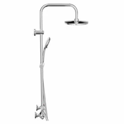 Kappa Thermostatic Rigid Riser And Handset Shower System 11 Kappa Thermostatic Rigid Riser And Handset Shower System -Wholesaledomestic Shop kappa thermostatic rigid riser and handset shower system side 57086.1652443999