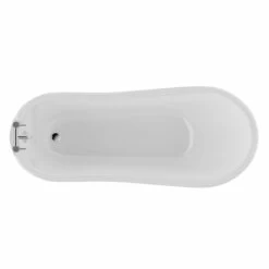 Windsor. Kensington 1710mm X 740mm Single Ended Freestanding Slipper Roll Top Bath With Chrome Tiger Feet 12 Windsor. Kensington 1710mm X 740mm Single Ended Freestanding Slipper Roll Top Bath With Chrome Tiger Feet -Wholesaledomestic Shop kensington 1710mm x 740mm single ended freestanding slipper roll top bath with chrome tiger feet top 94551.1652445128