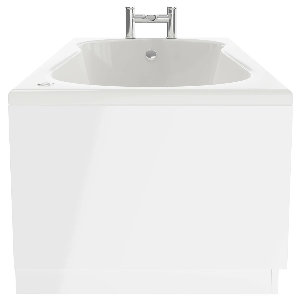 Keyhole 1700mm X 700mm 12 Jet Chrome Easifit Single Ended Spa Shower Bath 7 Keyhole 1700mm X 700mm 12 Jet Chrome Easifit Single Ended Spa Shower Bath - Image 5