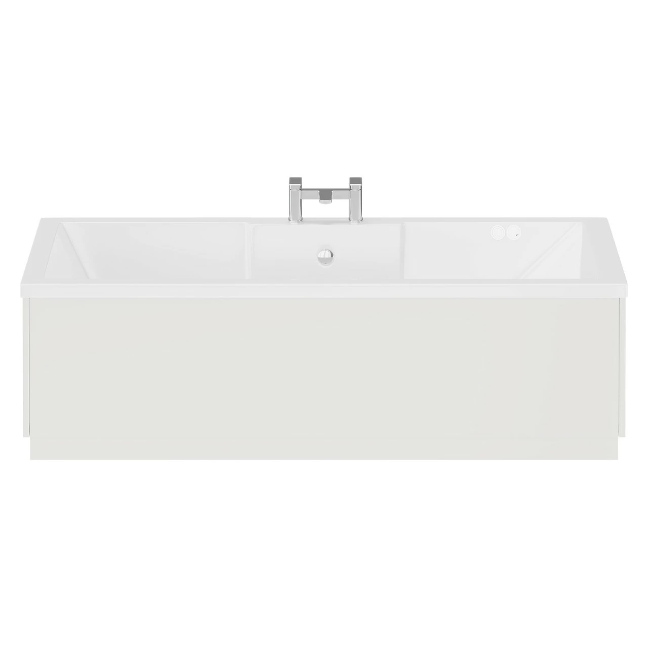 Legend 1700mm X 700mm Left Hand 6 Jet Chrome Flat Jet Single Ended Whirlpool Bath 6 Legend 1700mm X 700mm Left Hand 6 Jet Chrome Flat Jet Single Ended Whirlpool Bath - Image 4