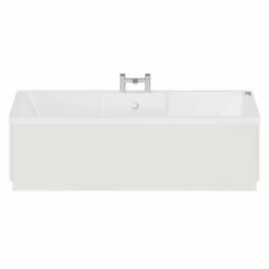 Legend 1700mm X 700mm Left Hand 6 Jet Chrome V-Tec Single Ended Whirlpool Bath -Wholesaledomestic Shop legend 1700mm x 700mm left hand 6 jet chrome v tec single ended whirlpool bath front 33349.1691438813