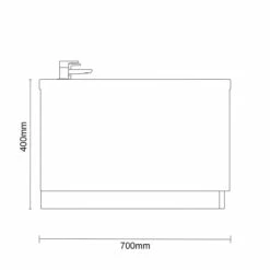 Legend 1700mm X 700mm Right Hand 6 Jet Chrome Flat Jet Single Ended Whirlpool Bath -Wholesaledomestic Shop legend 1700mm x 700mm right hand 6 jet chrome flat jet single ended whirlpool bath line side 36208.1652542575