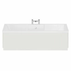 Legend 1700mm X 750mm Left Hand 6 Jet Chrome Flat Jet Single Ended Whirlpool Bath -Wholesaledomestic Shop legend 1700mm x 750mm left hand 6 jet chrome flat jet single ended whirlpool bath front 23502.1691438814
