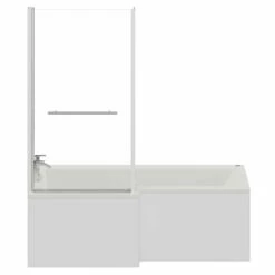 Loire 1700mm 12 Jet Chrome Easifit Left Hand L Shaped Spa Shower Bath With Towel Rail Bath Screen And Front Bath Panel 11 Loire 1700mm 12 Jet Chrome Easifit Left Hand L Shaped Spa Shower Bath With Towel Rail Bath Screen And Front Bath Panel -Wholesaledomestic Shop loire 1700mm 12 jet chrome easifit left hand l shaped spa shower bath with towel rail bath screen and front bath panel front 96898.1691438801