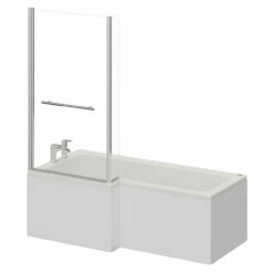 Loire 1700mm 12 Jet Chrome Easifit Left Hand L Shaped Spa Shower Bath With Towel Rail Bath Screen And Front Bath Panel 9 Loire 1700mm 12 Jet Chrome Easifit Left Hand L Shaped Spa Shower Bath With Towel Rail Bath Screen And Front Bath Panel -Wholesaledomestic Shop loire 1700mm 12 jet chrome easifit left hand l shaped spa shower bath with towel rail bath screen and front bath panel right 47939.1691438801