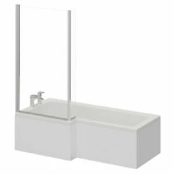 Loire 1700mm Left Hand L Shaped Shower Bath With Bath Screen And Front Bath Panel 9 Loire 1700mm Left Hand L Shaped Shower Bath With Bath Screen And Front Bath Panel -Wholesaledomestic Shop loire 1700mm left hand l shaped shower bath with bath screen and front bath panel right 83045.1691438795