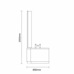 Loire 1700mm Left Hand L Shaped Shower Bath With Polished Chrome Bath Screen And Deep Blue Front And End Bath Panels 13 Loire 1700mm Left Hand L Shaped Shower Bath With Polished Chrome Bath Screen And Deep Blue Front And End Bath Panels -Wholesaledomestic Shop loire 1700mm left hand l shaped shower bath with polished chrome bath screen and deep blue front and end bath panels line side 50911.1681980340