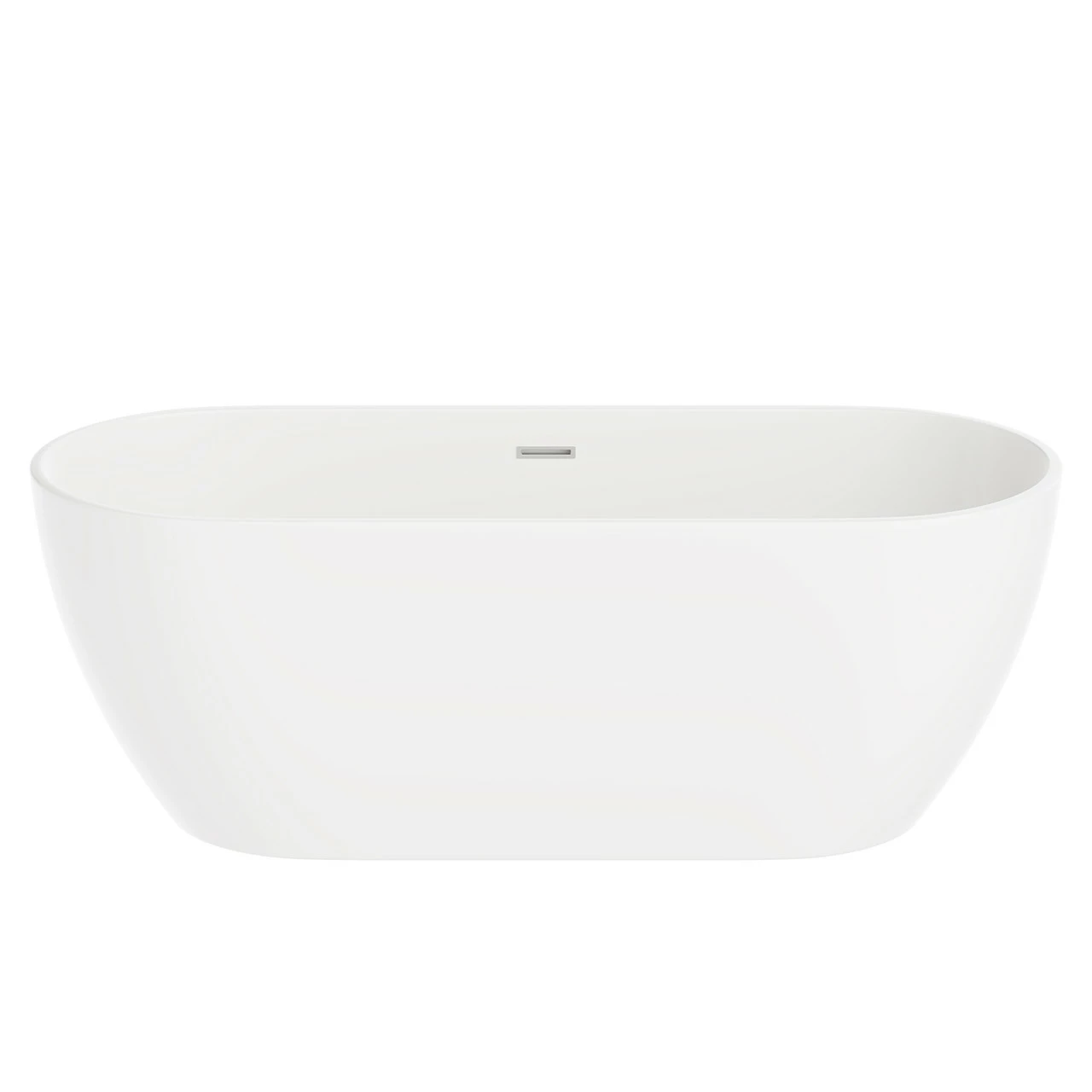 Luxor White 1650mm X 700mm Double Ended Freestanding Bath 4 Luxor White 1650mm X 700mm Double Ended Freestanding Bath - Image 2