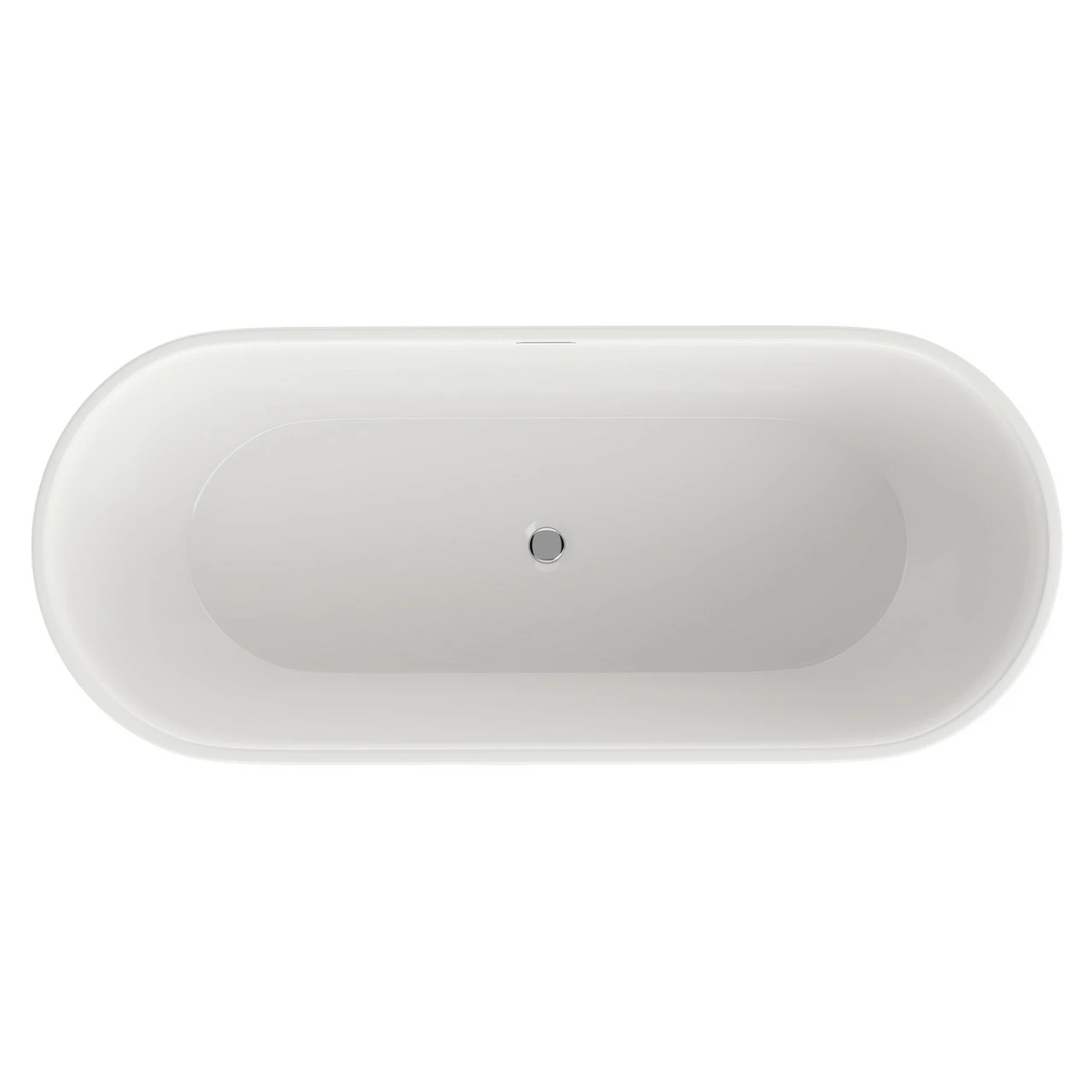 Luxor White 1650mm X 700mm Double Ended Freestanding Bath 7 Luxor White 1650mm X 700mm Double Ended Freestanding Bath - Image 5