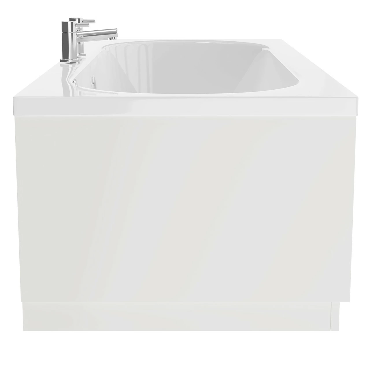 Metropole 1700mm X 750mm 6 Jet Chrome Flat Jet Double Ended Whirlpool Bath 7 Metropole 1700mm X 750mm 6 Jet Chrome Flat Jet Double Ended Whirlpool Bath - Image 5