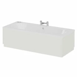 Wholesaledomestic Shop -Wholesaledomestic Shop metropole 1700mm x 750mm 6 jet chrome v tec double ended whirlpool bath right 37509.1691438810