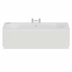Metropole 1800mm X 800mm 12 Jet Chrome V-Tec Double Ended Whirlpool Bath -Wholesaledomestic Shop metropole 1800mm x 800mm 12 jet chrome v tec double ended whirlpool bath front 81033.1691438817