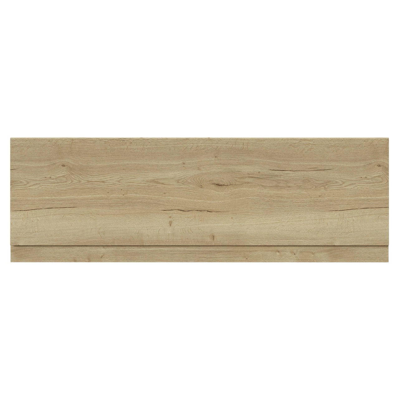 Autumn Oak MDF 1700mm Front Bath Panel With Plinth 4 Autumn Oak MDF 1700mm Front Bath Panel With Plinth - Image 2
