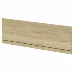 Autumn Oak MDF 1700mm Front Bath Panel With Plinth