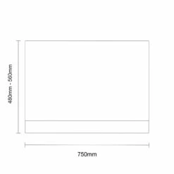 Graphite Grey MDF 750mm End Bath Panel With Plinth 9 Graphite Grey MDF 750mm End Bath Panel With Plinth -Wholesaledomestic Shop montego graphite grey mdf 750mm end bath panel with plinth line front 91885.1693580140