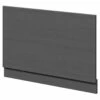 Graphite Grey MDF 800mm End Bath Panel With Plinth 1 Graphite Grey MDF 800mm End Bath Panel With Plinth -Wholesaledomestic Shop montego graphite grey mdf 800mm end bath panel with plinth right 04686.1693580290