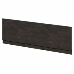 Metallic Slate MDF 1700mm Front Bath Panel With Plinth
