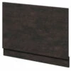 Metallic Slate MDF 750mm End Bath Panel With Plinth
