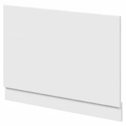 White Ash MDF 750mm End Bath Panel With Plinth