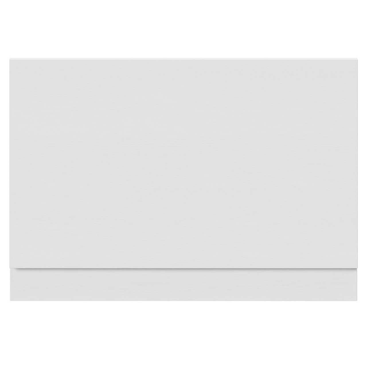White Ash MDF 800mm End Bath Panel With Plinth 4 White Ash MDF 800mm End Bath Panel With Plinth - Image 2