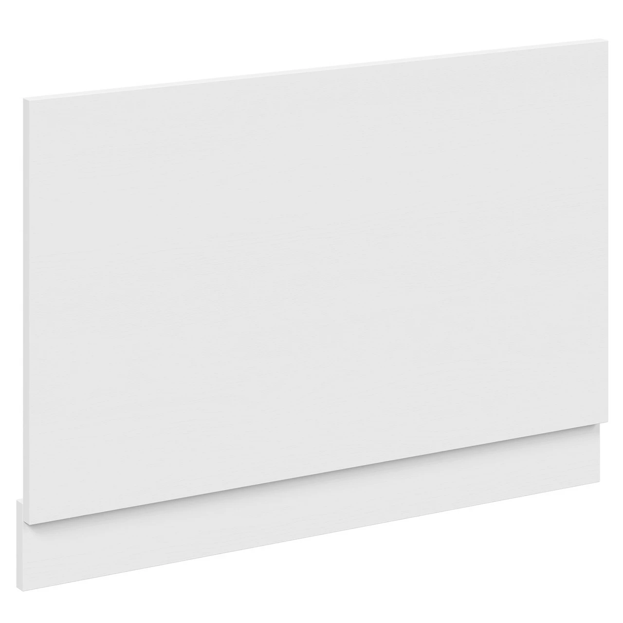White Ash MDF 800mm End Bath Panel With Plinth 5 White Ash MDF 800mm End Bath Panel With Plinth - Image 3