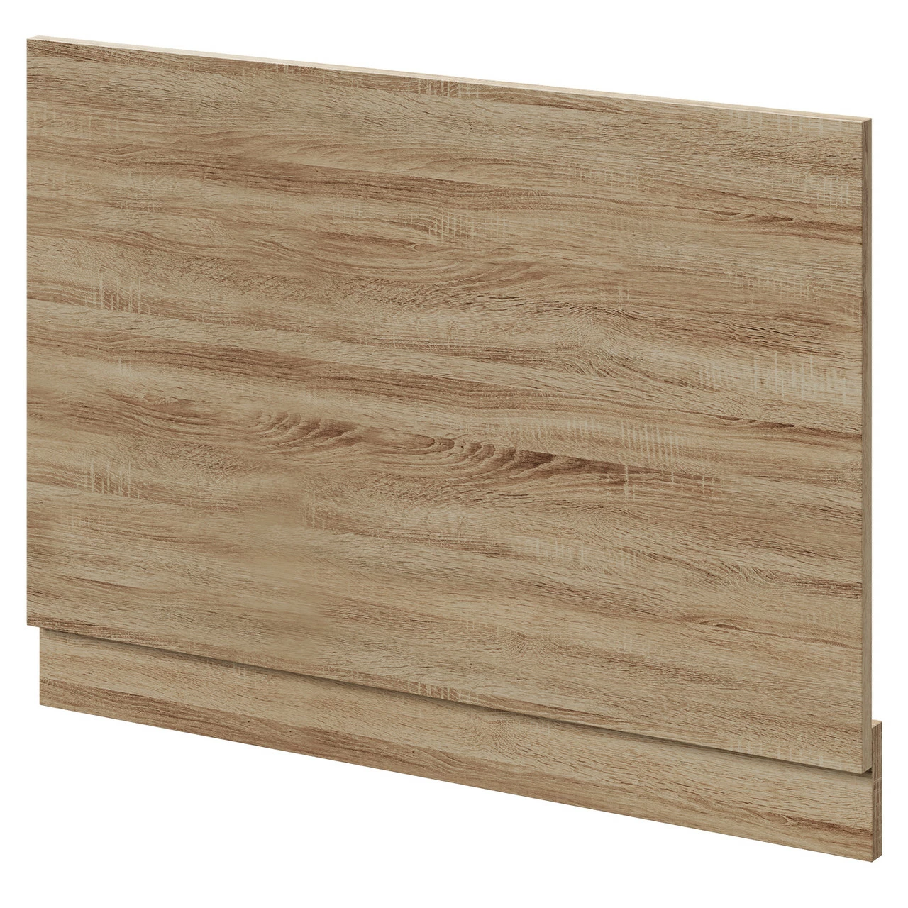 Bordalino Oak MDF 750mm End Bath Panel With Plinth