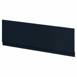 Deep Blue MDF 1700mm Front Bath Panel With Plinth