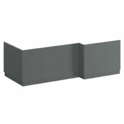 Gloss Grey MDF 1700mm L Shaped Front And End Bath Panel Set 10 Gloss Grey MDF 1700mm L Shaped Front And End Bath Panel Set -Wholesaledomestic Shop napoli gloss grey mdf 1700mm l shaped front and end bath panel set left 72471.1675857942