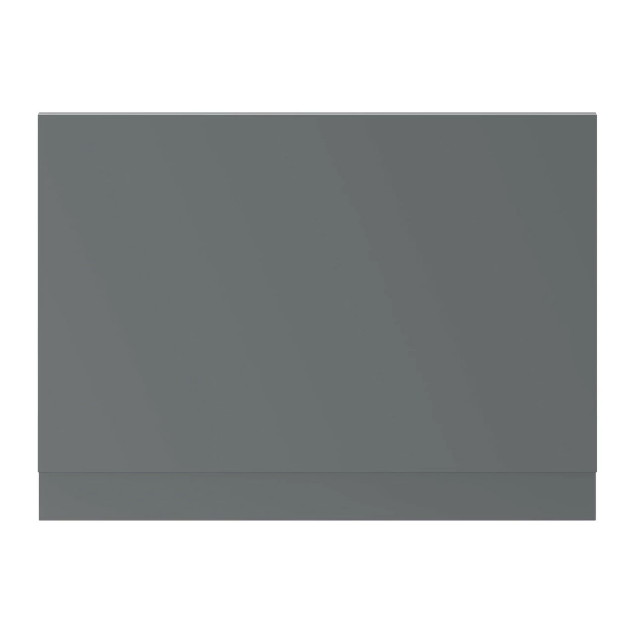 Gloss Grey MDF 750mm End Bath Panel With Plinth 3 Gloss Grey MDF 750mm End Bath Panel With Plinth