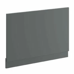 Gloss Grey MDF 750mm End Bath Panel With Plinth 8 Gloss Grey MDF 750mm End Bath Panel With Plinth -Wholesaledomestic Shop napoli gloss grey mdf 750mm end bath panel with plinth left 42208.1675857093