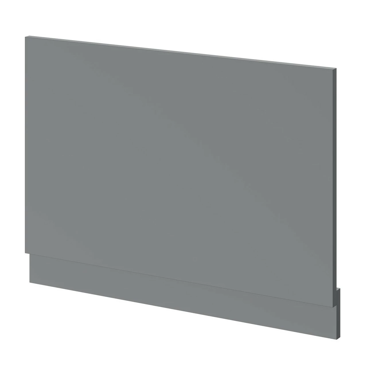 Gloss Grey MDF 750mm End Bath Panel With Plinth 4 Gloss Grey MDF 750mm End Bath Panel With Plinth - Image 2