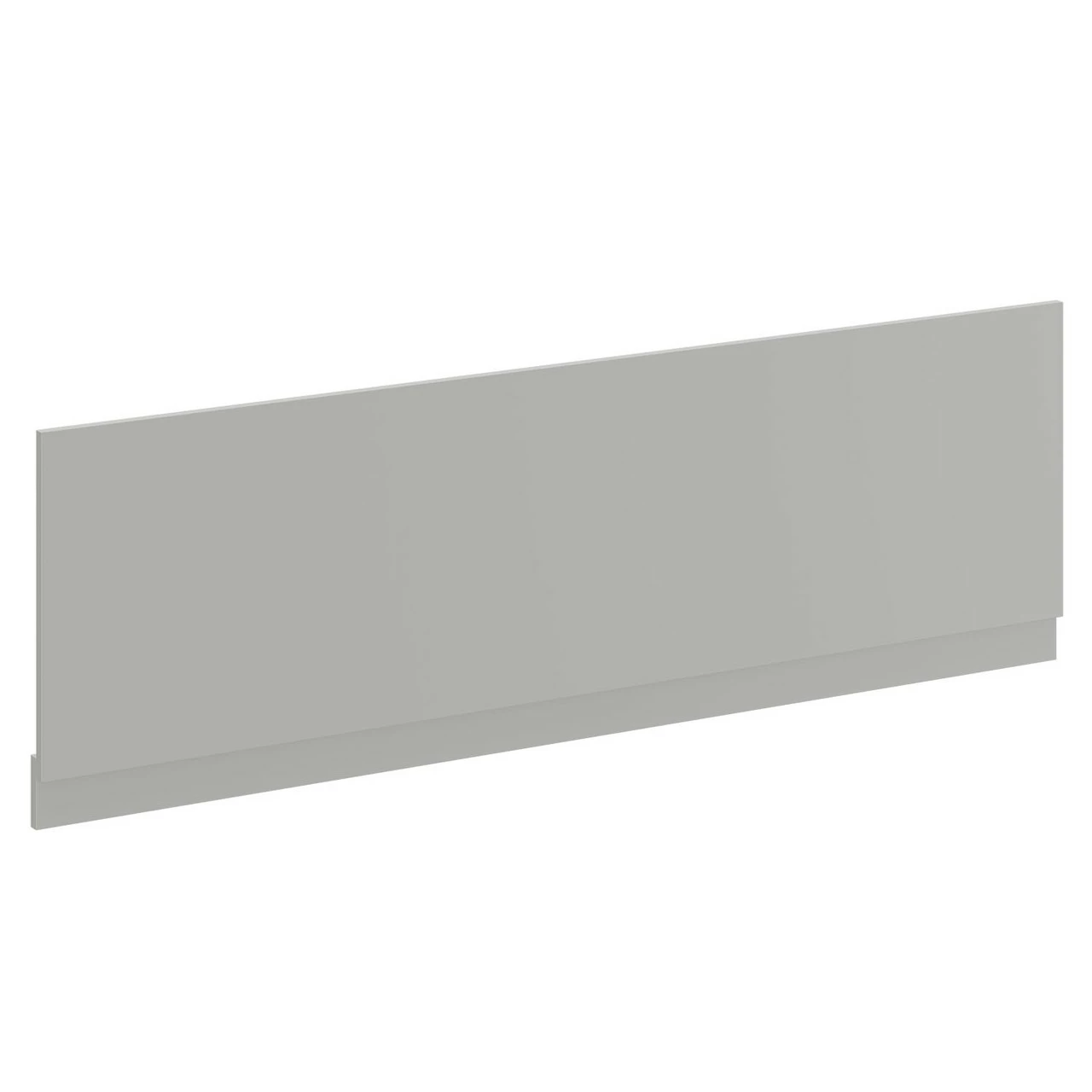 Gloss Grey Pearl MDF 1700mm Front Bath Panel With Plinth 5 Gloss Grey Pearl MDF 1700mm Front Bath Panel With Plinth - Image 3