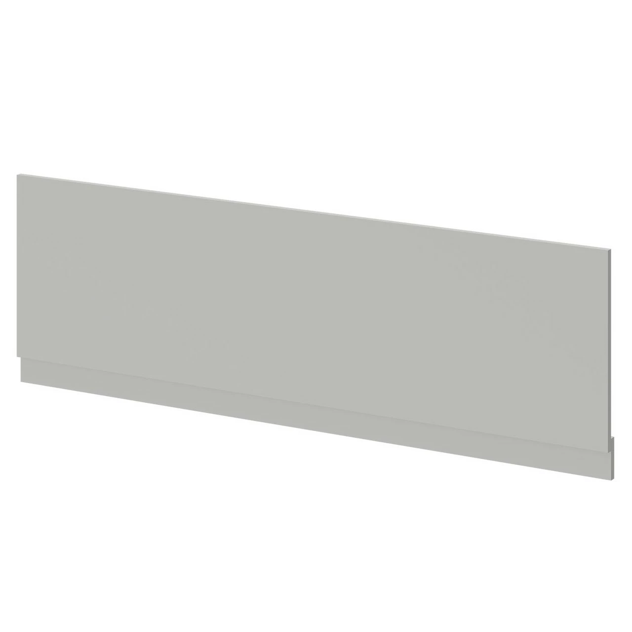 Gloss Grey Pearl MDF 1700mm Front Bath Panel With Plinth 4 Gloss Grey Pearl MDF 1700mm Front Bath Panel With Plinth - Image 2