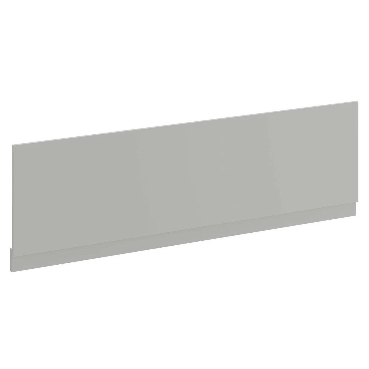 Gloss Grey Pearl MDF 1800mm Front Bath Panel With Plinth 5 Gloss Grey Pearl MDF 1800mm Front Bath Panel With Plinth - Image 3