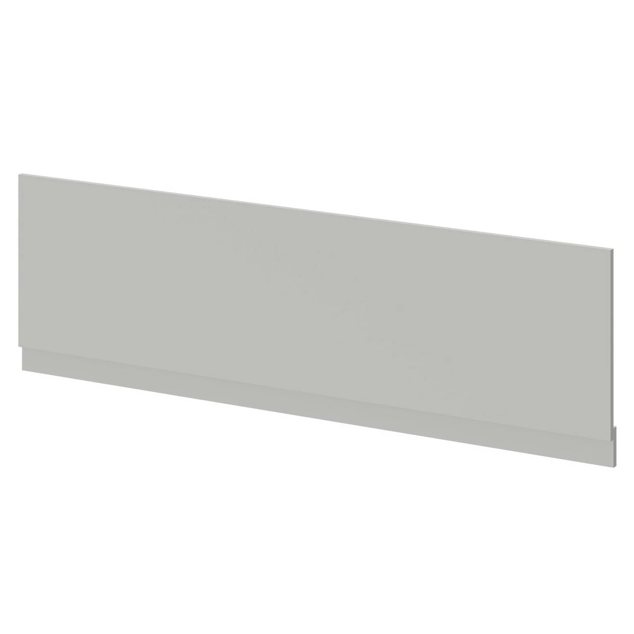 Gloss Grey Pearl MDF 1800mm Front Bath Panel With Plinth 4 Gloss Grey Pearl MDF 1800mm Front Bath Panel With Plinth - Image 2