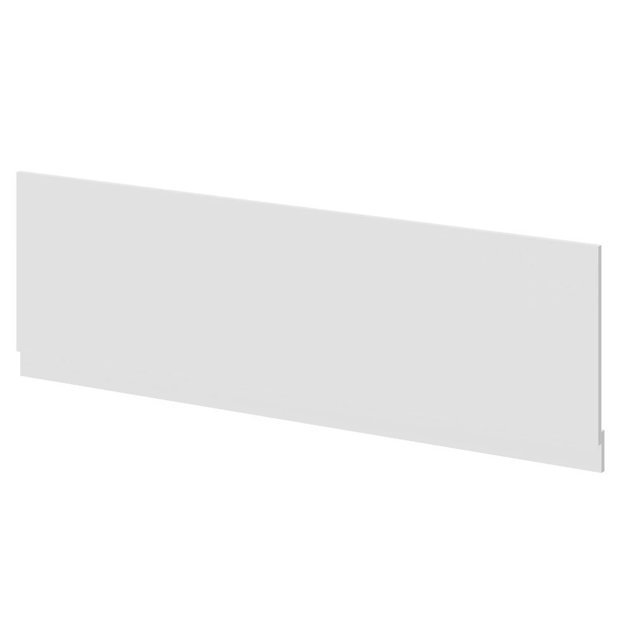 Gloss White MDF 1700mm Front Bath Panel With Plinth - Image 2