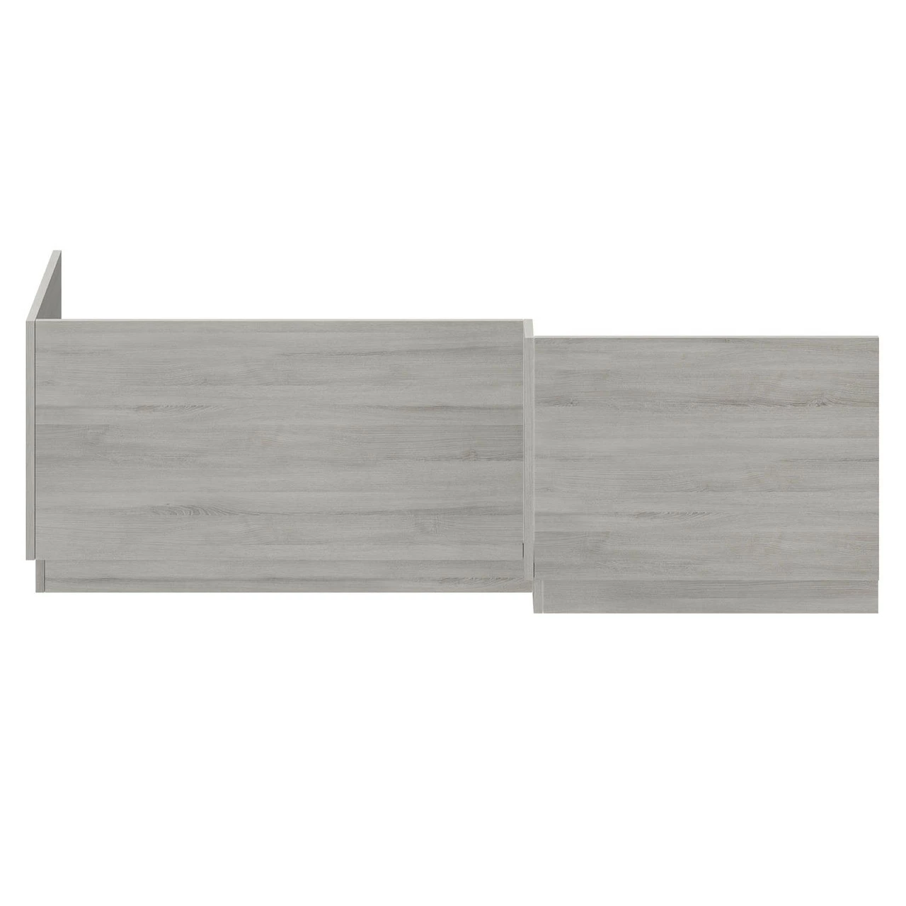 Molina Ash MDF 1700mm L Shaped Front And End Bath Panel Set - Image 2