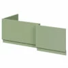 Olive Green MDF 1700mm L Shaped Front And End Bath Panel Set -Wholesaledomestic Shop napoli olive green mdf 1700mm l shaped front and end bath panel set right 11105.1674668067