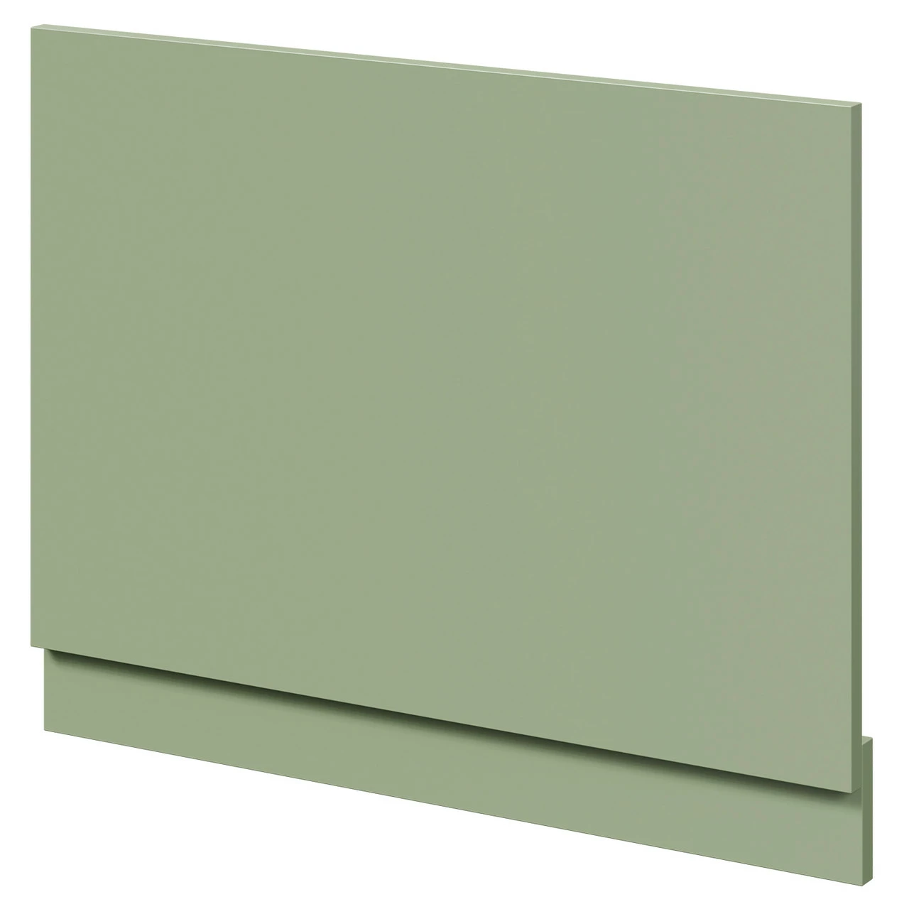 Olive Green MDF 700mm End Bath Panel With Plinth 3 Olive Green MDF 700mm End Bath Panel With Plinth
