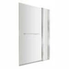 Nuie 1000mm Square 6mm Bath Screen With Fixed Panel And Rail - NSSQR2 1 Nuie 1000mm Square 6mm Bath Screen With Fixed Panel And Rail - NSSQR2 -Wholesaledomestic Shop nuie 1000mm square 6mm bath screen with fixed panel and rail nssqr2 70443.1652443550