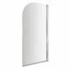 Nuie 790mm Straight Bath Screen - NSS1 -Wholesaledomestic Shop nuie 790mm straight bath screen nss1 68069.1652443548